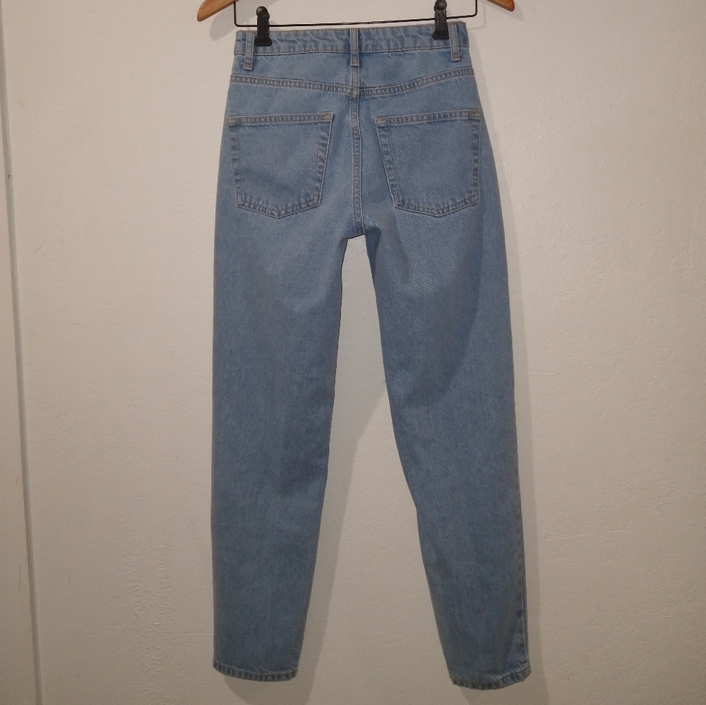 WE THE FREE Light Wash Cotton Straight Jeans - Picture 3 of 10